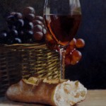 Bread and WineOil on Linen Panel16 x 20 inchesSOLD