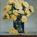 Mini Mums Mini MumsOil on Linen12 x 16 inches