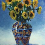Sunflowers SunflowersOil on Canvas36 x 40 inches