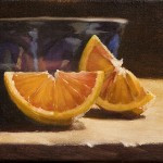 Blood OrangesOil on Linen 8 x 10 inches