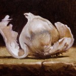 GarlicOil on Linen Panel10 x 8 inchesSOLD