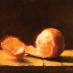 Orange OrangeOil on Linen Panel16 x 12 inchesSOLD