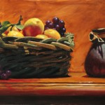 The Green BasketOil on Panel16 x 24 inches