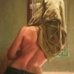 MorningOil on Panel16 x 20 inches