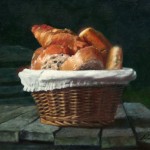 Petite Dejeuner de Pain Petite Dejeuner de PainOil on Linen Panel20 x 16 inches
