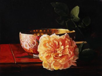 Rose and China Bowl